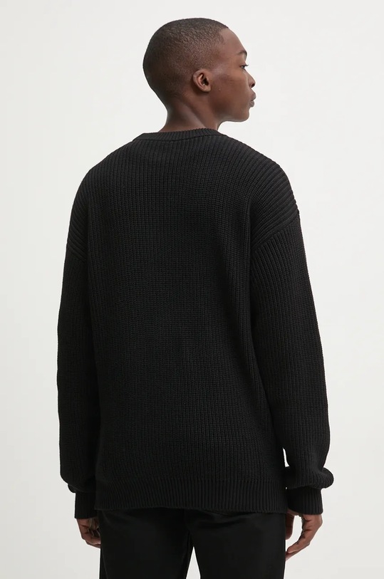 Oblečení Bavlněný svetr Hugo Blue 50525363 černá