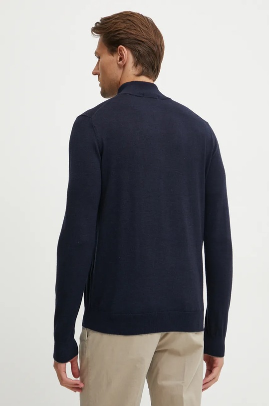 Îmbrăcăminte Aeronautica Militare cardigan din lana MA1390L415 bleumarin