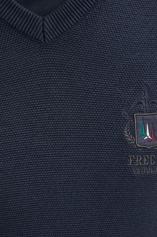 Aeronautica Militare pulover MA1512L463 bleumarin