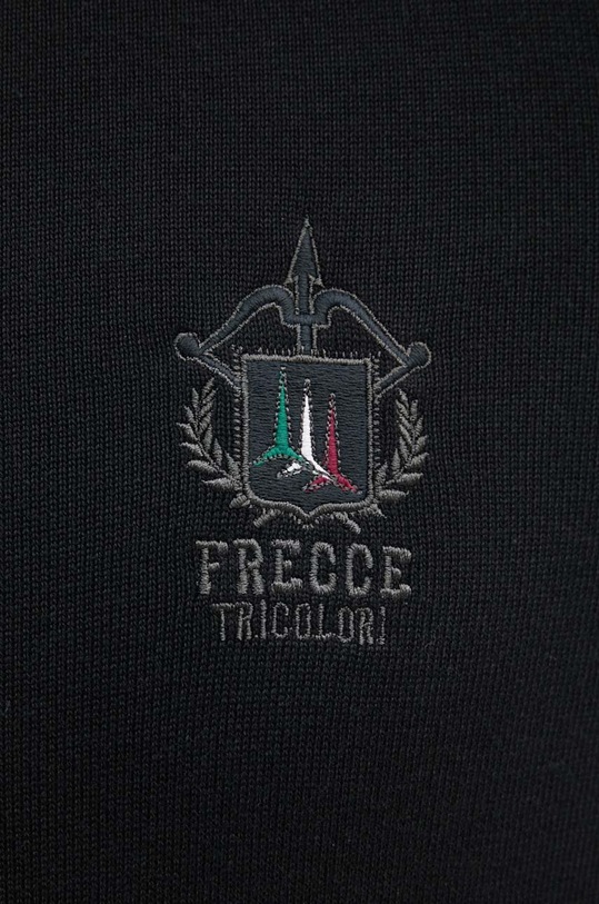 Aeronautica Militare maglione in cotone MA1513L506 nero