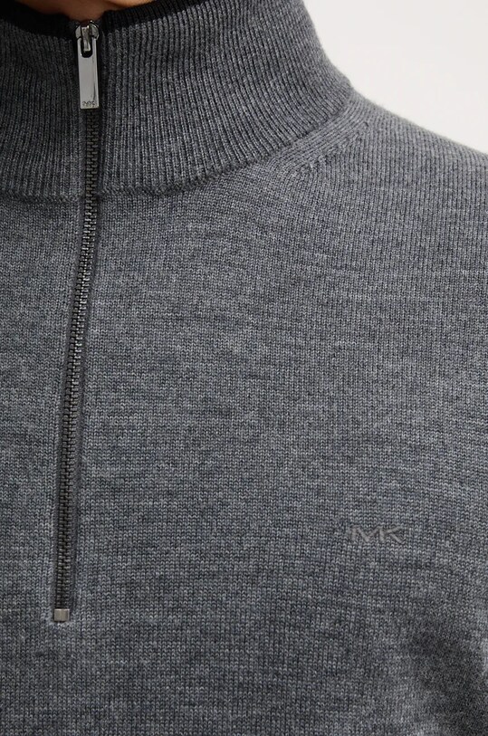 Vlněný svetr Michael Kors CF460FA7AP šedá