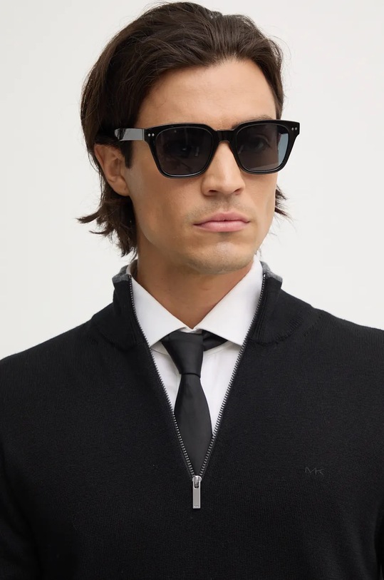 Vuneni pulover Michael Kors crna CF460FA7AP