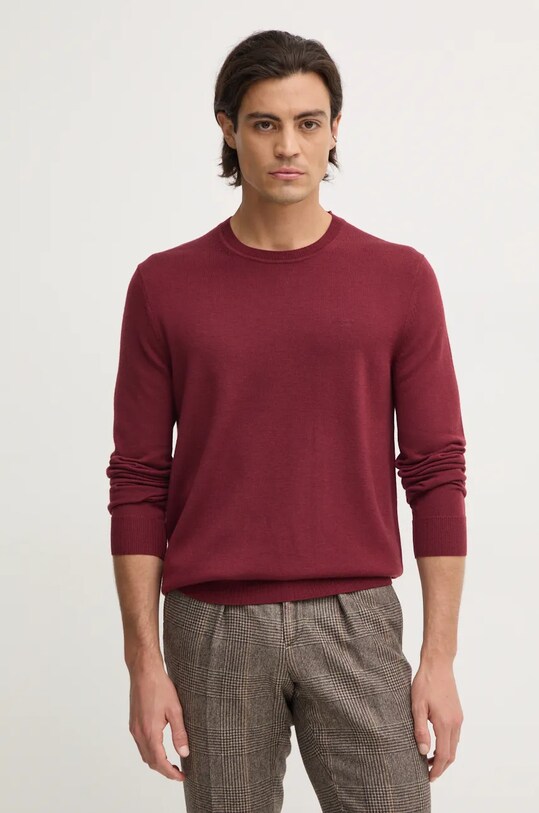 Вовняний светр Michael Kors бордо CF460F77AP