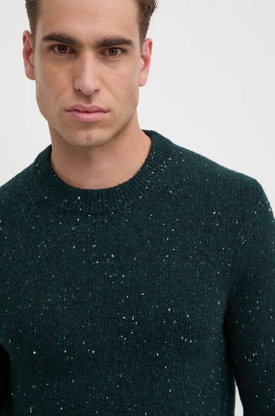 Michael Kors sweter wełniany zielony CF460D2322