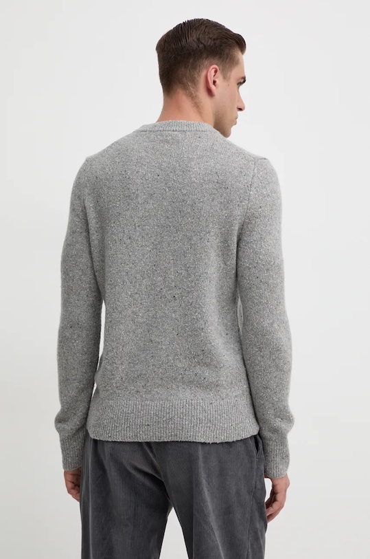 Odzież Michael Kors sweter wełniany CF460D2322 szary
