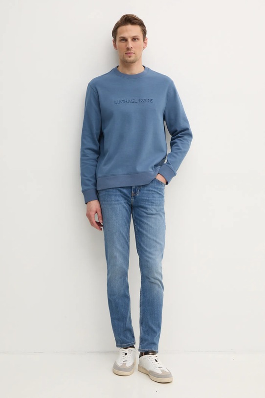 Mikina Michael Kors CF4528J5MF modrá SS25