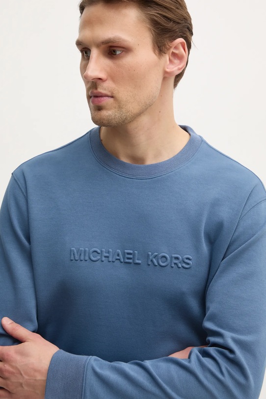 Mikina Michael Kors modrá CF4528J5MF