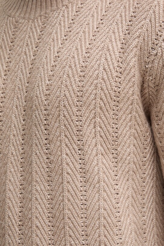 Светр Sisley 1NDTS103X бежевий