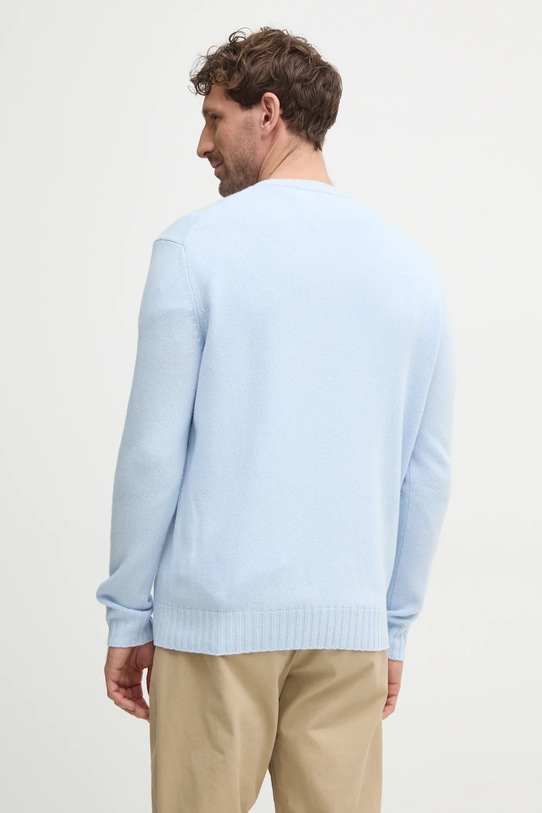 Odzież Sisley sweter wełniany 1244S102F niebieski