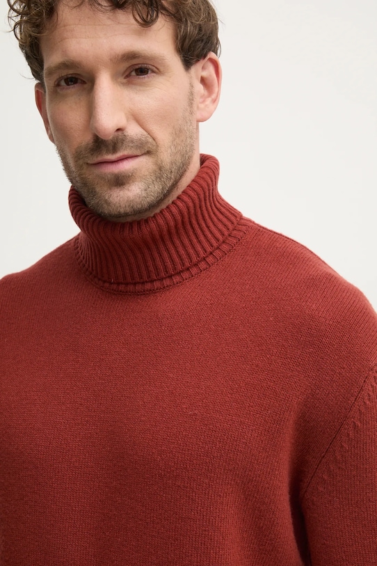 Вовняний светр Sisley червоний 1244S200I