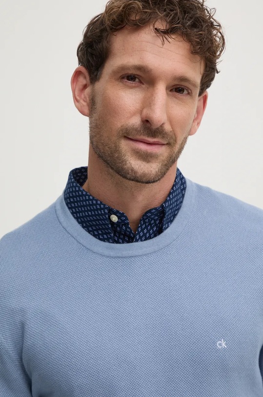 Sveter Calvin Klein modrá K10K113410