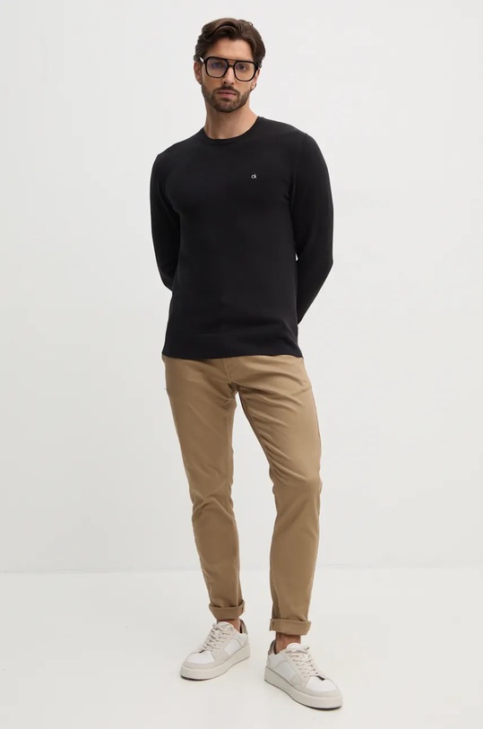 Pulover Calvin Klein K10K113410 crna AW24