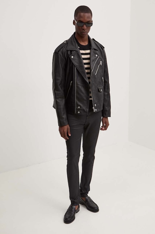 G-Star pulover de bumbac D25155.D840 negru AW24