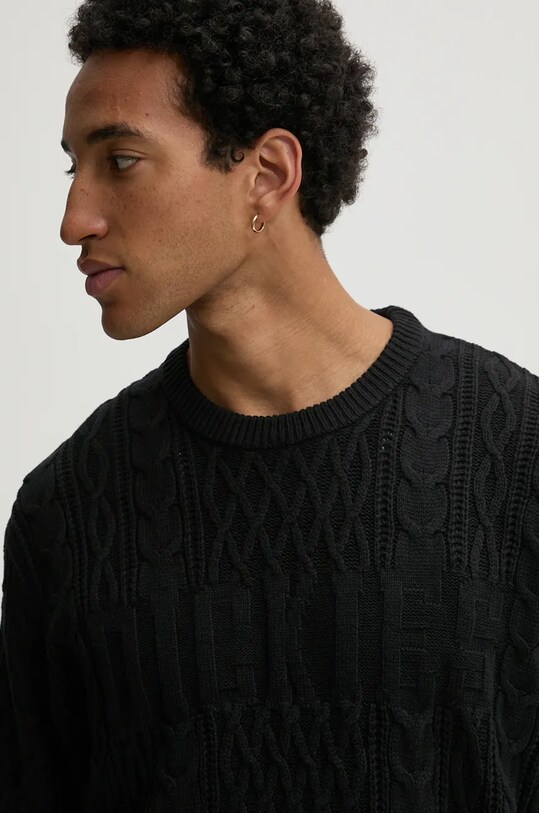 Светр Dickies SCRIPT CABLE чорний DK0A8647