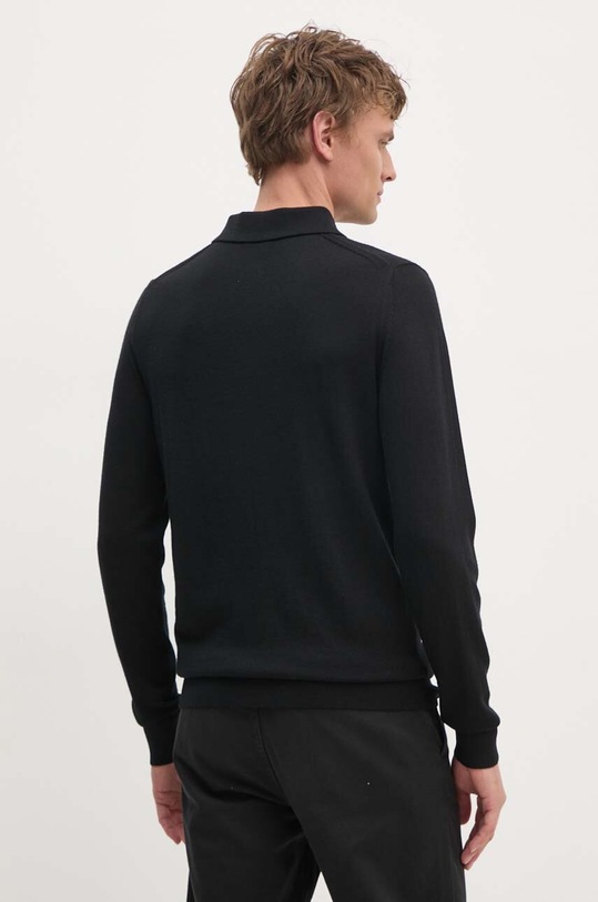 Odzież Calvin Klein sweter wełniany K10K113418 czarny