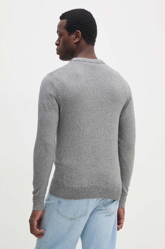 Ρούχα Βαμβακερό πουλόβερ Calvin Klein K10K113419 γκρί