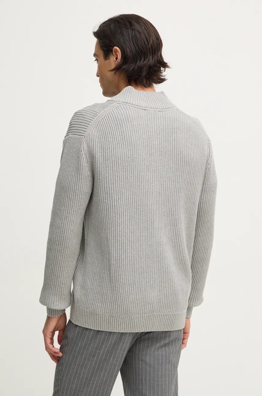 Дрехи Памучна жилетка Calvin Klein Jeans J30J326197 сив