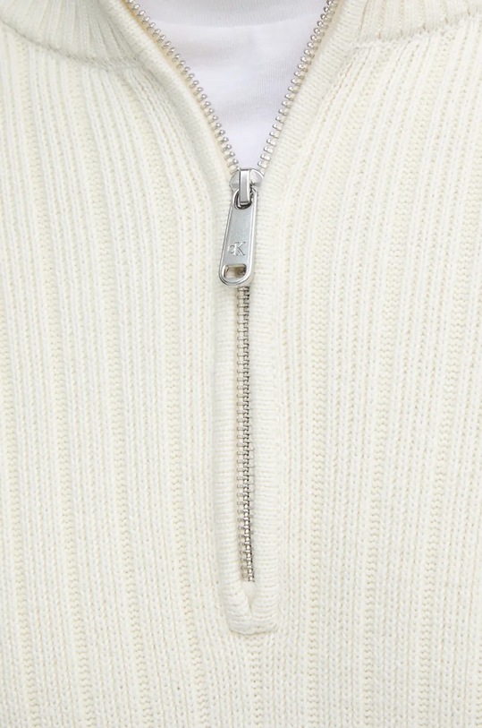 Calvin Klein Jeans sweter J30J326199 beżowy
