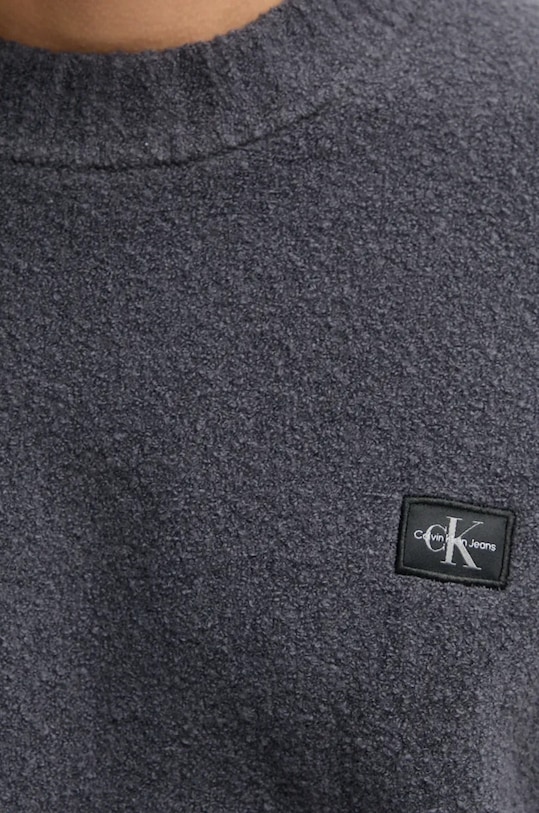 Calvin Klein Jeans sweter J30J326202 szary