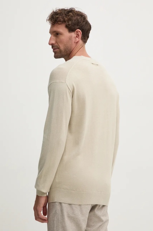 Odzież Calvin Klein Jeans sweter z domieszką wełny J30J326453 beżowy