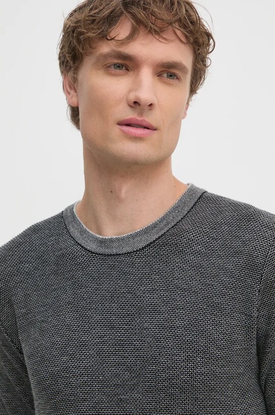 Свитер с примесью шерсти Guess EARLE серый M4BR04.Z3H82