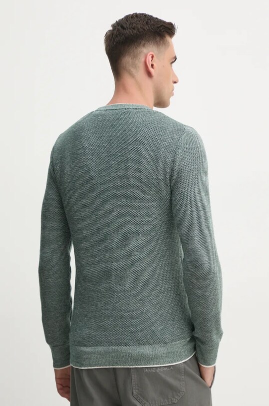 Odzież Guess sweter z domieszką wełny EARLE M4BR04.Z3H82 zielony