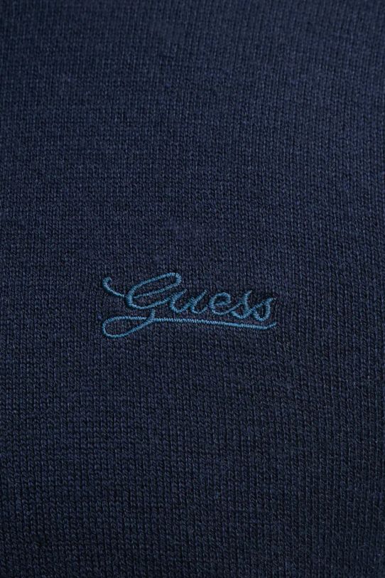 Guess sweter z domieszką wełny EBENEZER M4BR05.Z3H82 granatowy