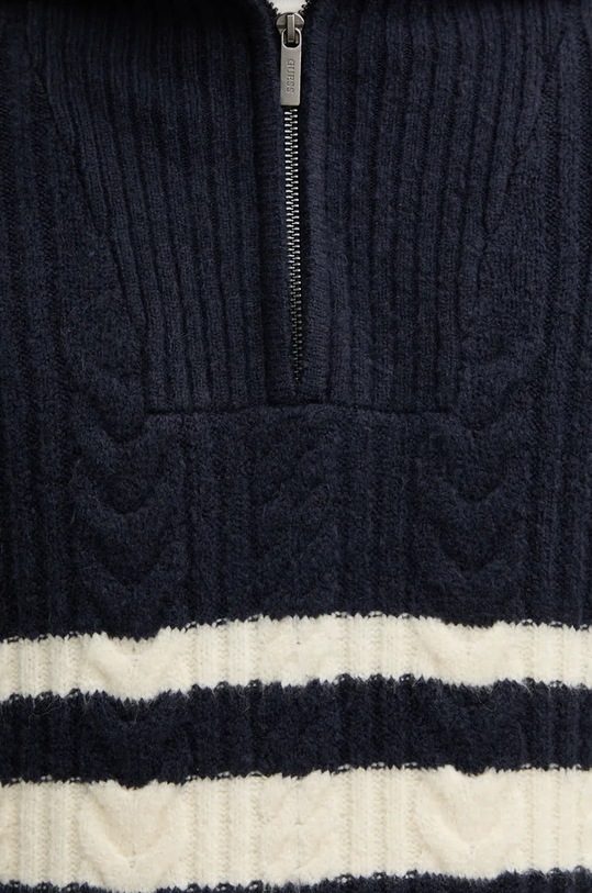 Guess sweter z domieszką wełny ELRIC M4BR12.Z3HA2 granatowy