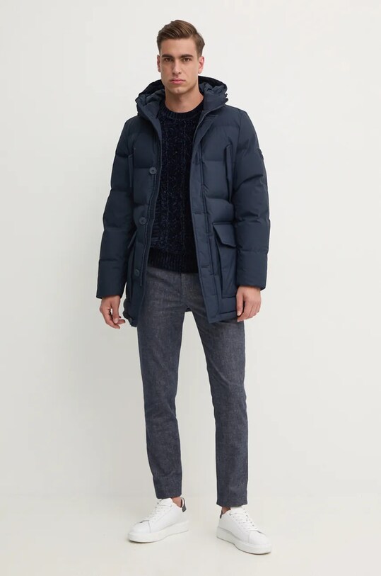 Пуловер Guess EGIDIO M4BR25.Z3HH2 тъмносин AW24