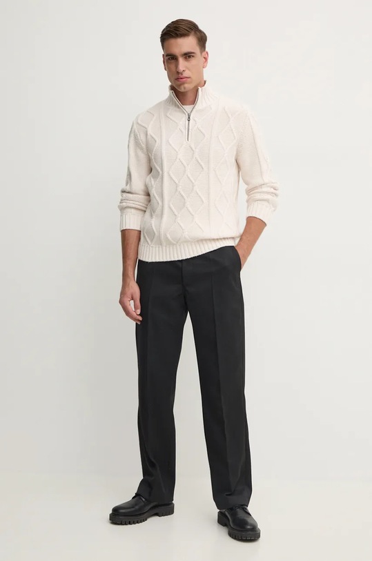 Sveter s prímesou vlny Guess M4BR49.Z3IN0 béžová AW24