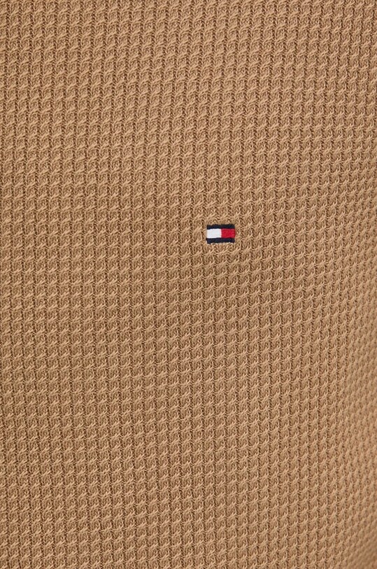 Tommy Hilfiger pulover de bumbac MW0MW36525 bej