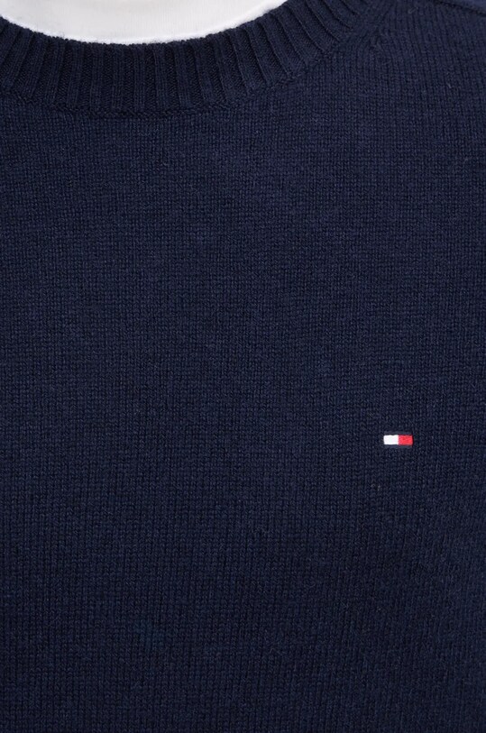 Tommy Hilfiger sweter MW0MW36535 granatowy