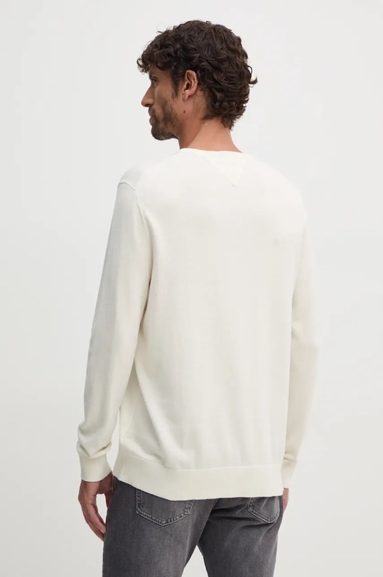 Oblečení Bavlněný svetr Tommy Hilfiger MW0MW14748 béžová