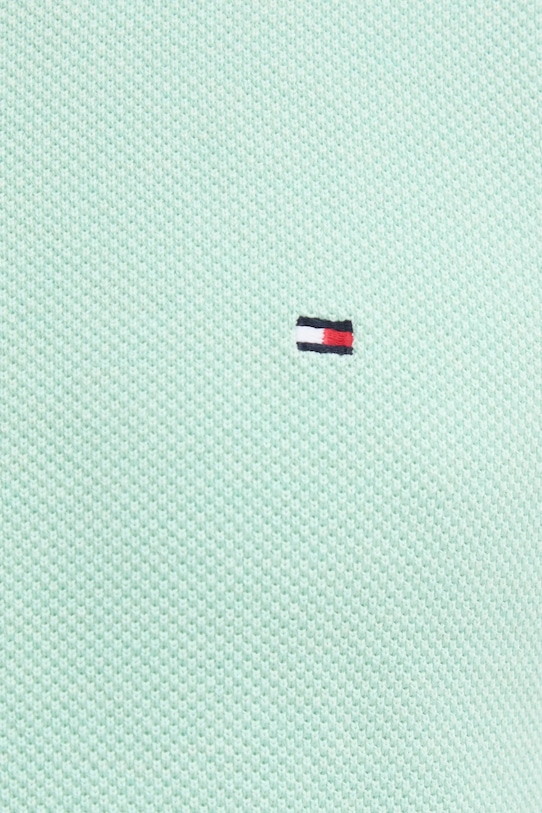 Βαμβακερό πουλόβερ Tommy Hilfiger MW0MW36347 πράσινο