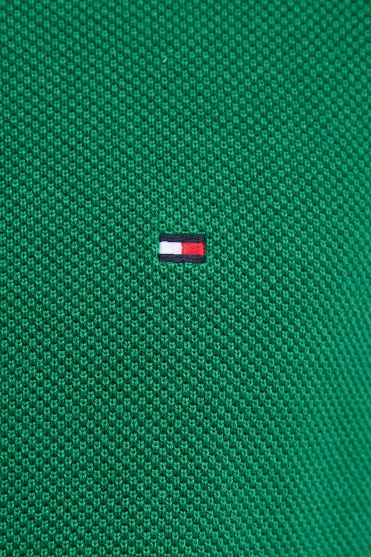 Tommy Hilfiger sweter bawełniany MW0MW36347 zielony