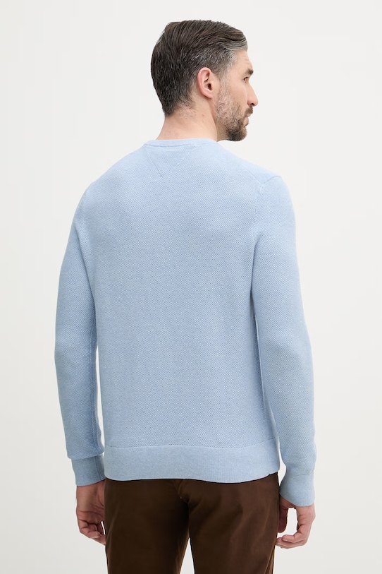 Oblečenie Bavlnený sveter Tommy Hilfiger MW0MW36347 modrá