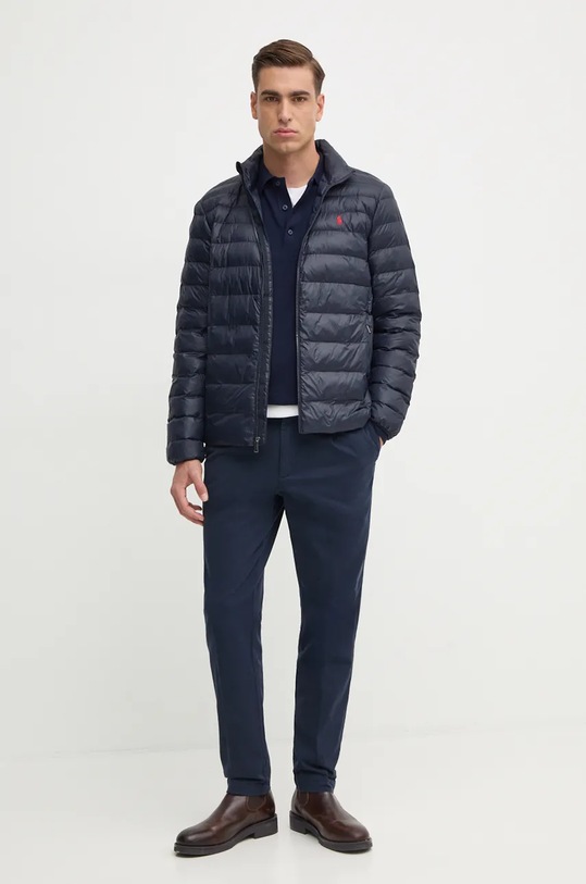 Pulover s dodatkom kašmira Tommy Hilfiger MW0MW36519 mornarsko plava AW24