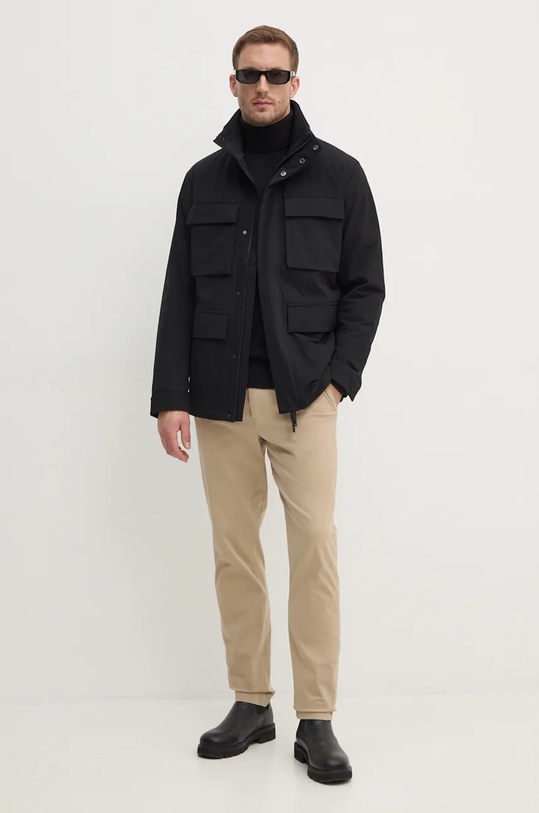 Хлопковый свитер Tommy Hilfiger MW0MW36526 чёрный AW24