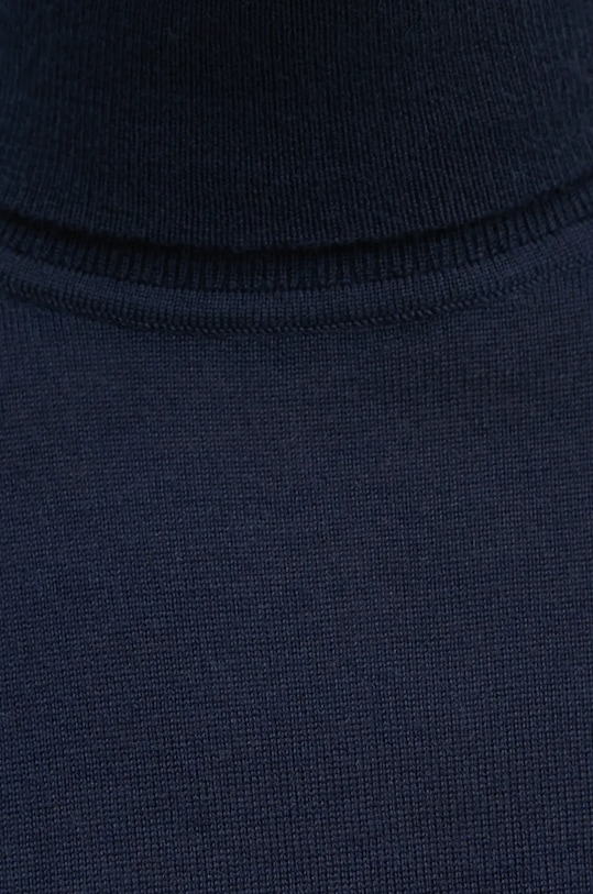 Вовняний светр Tommy Hilfiger MW0MW36537 темно-синій