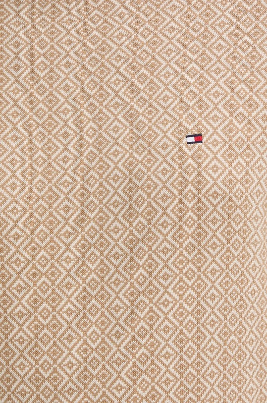 Bavlněný svetr Tommy Hilfiger MW0MW37023 hnědá