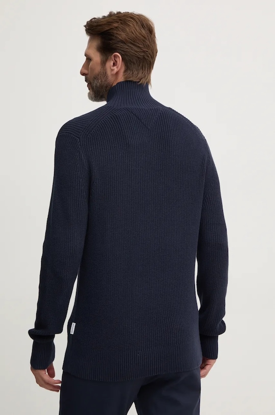 Ρούχα Βαμβακερό πουλόβερ Tommy Hilfiger MW0MW37328 σκούρο μπλε