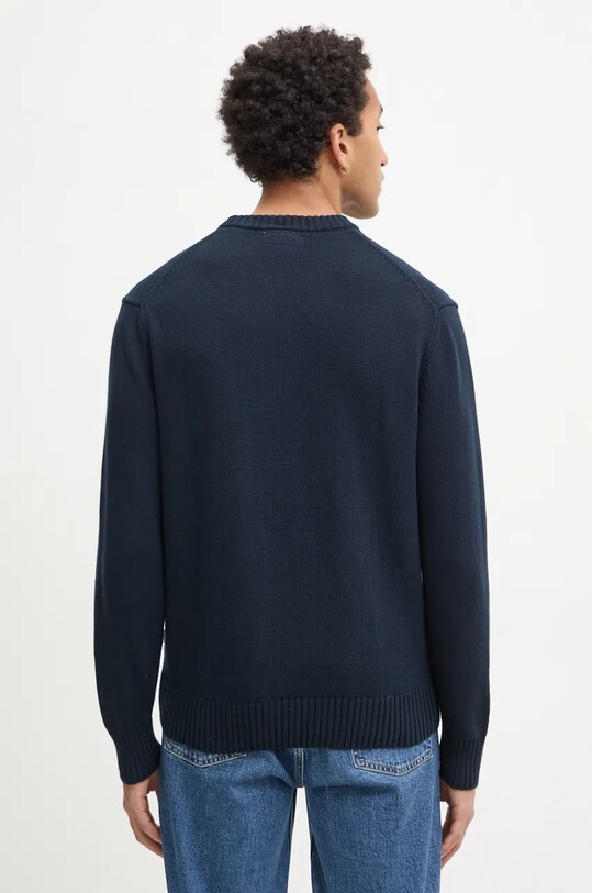 Odzież Guess Jeans sweter bawełniany M4BR31.Z3HM1 granatowy