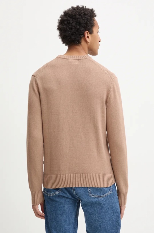 Odzież Guess Jeans sweter bawełniany M4BR31.Z3HM1 beżowy