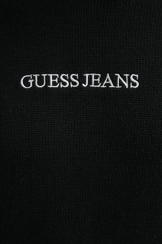 Хлопковый свитер Guess Jeans M4BR31.Z3HM1 чёрный