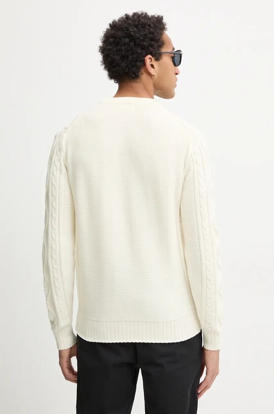 Odzież Guess Jeans sweter z domieszką wełny M4BR34.Z3HN2 beżowy