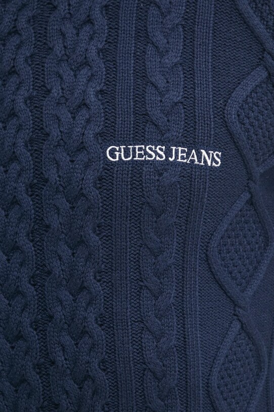 Свитер с примесью шерсти Guess Jeans M4BR34.Z3HN2 тёмно-синий