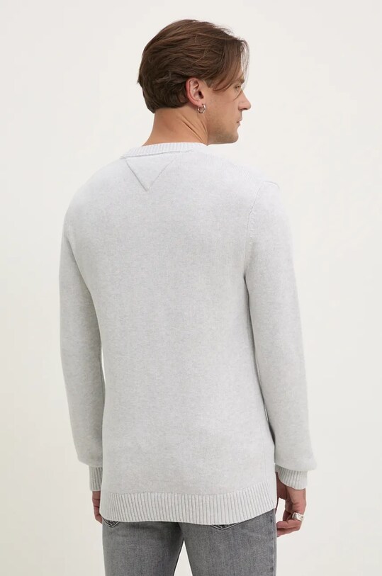 Îmbrăcăminte Tommy Jeans pulover de bumbac DM0DM19429 gri