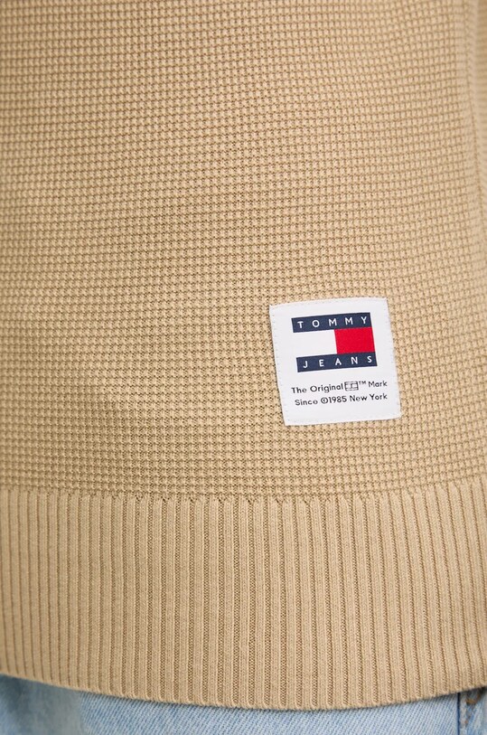 Svetr Tommy Jeans DM0DM19438 hnědá