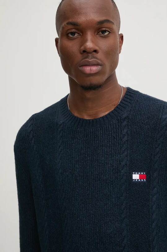 Свитер Tommy Jeans тёмно-синий DM0DM19440