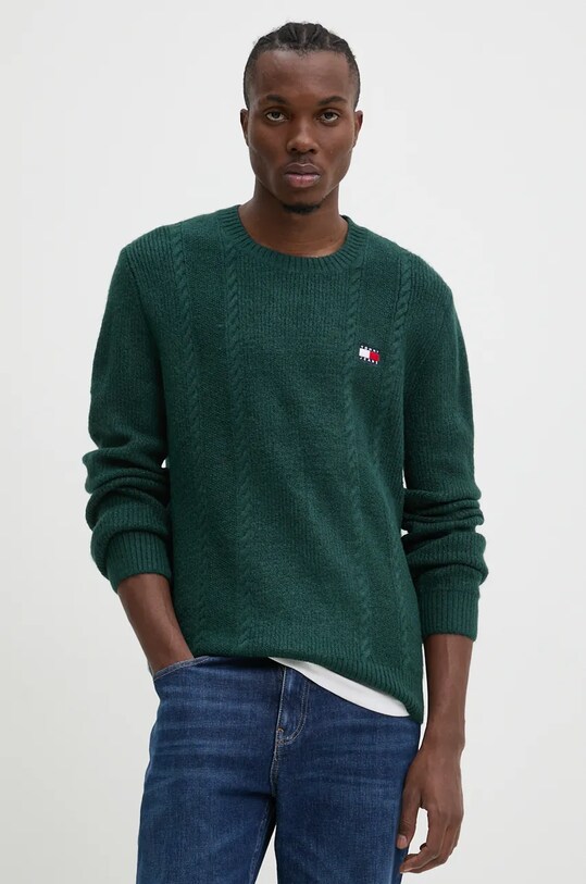 Свитер Tommy Jeans остальные бирюзовый DM0DM19440
